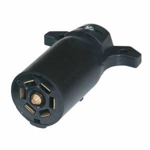 UNITED PACIFIC - 90502 - CONECTOR HEMBRA REDONDO DE 7 VÍAS - PIN PLANO