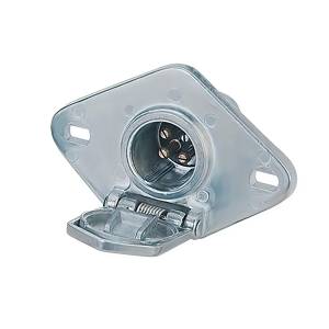 UNITED PACIFIC - 90507 - CONECTOR MACHO REDONDO DE 4 VÍAS - PIN DIVIDIDO