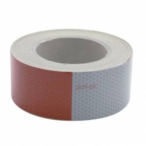 UNITED PACIFIC - UNITED PACIFIC - 90611 - CINTA REFLECTORA DE CONSPICUIDAD REFLEXITE - 6" BLANCO/6" ROJO - Image 2