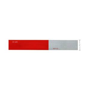 UNITED PACIFIC - UNITED PACIFIC - 90612 - CINTA REFLECTANTE DE CONSPICUIDAD DOT-C2 - 7" BLANCO/11" ROJO - Image 3