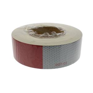 UNITED PACIFIC - UNITED PACIFIC - 90613 - CINTA REFLECTANTE DE CONSPICUIDAD DOT-C2 - 6" BLANCO/6" ROJO - Image 2