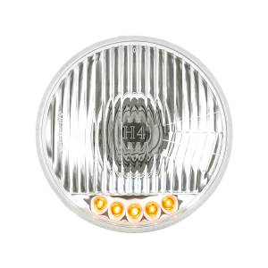 UNITED PACIFIC - S2005LED - FARO HALÓGENO DE CRISTAL DE 5-3/4" CON 5 LUCES DE POSICIÓN LED