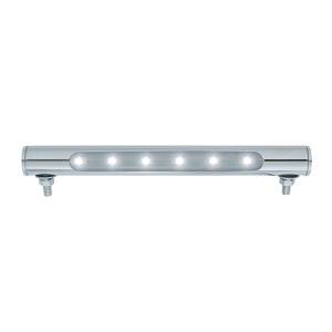 UNITED PACIFIC - UNITED PACIFIC - S2008LED - LUZ DE TUBO DE ACERO INOXIDABLE 6 LED - LED BLANCO - Image 1