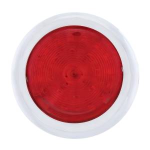 UNITED PACIFIC - UNITED PACIFIC - STL1006LED - LUZ TRASERA ESTILO PONTIAC 1950 DE 41 LED CON BISEL CROMADO Y LENTE ROJA - Image 2