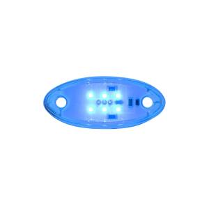 GRAND GENERAL - 77584GG - BASE CON 6 LEDS GRAND GENERAL AZUL CLARO PARA CISNE DE COFRE 12V
