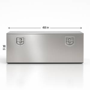 ALTTEC - ALTTEC - TB181848-SS - CAJA DE HERRAMIENTA DE ALUMINIO DE USO RUDO CON TAPA DE ACERO INOXIDABLE 18X18X48 - Image 2