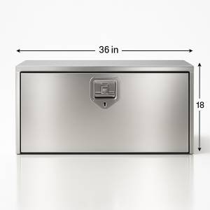 ALTTEC - ALTTEC - TB181836-SS - CAJA DE HERRAMIENTA DE ALUMINIO DE USO RUDO CON TAPA DE ACERO INOXIDABLE 18X18X36 - Image 2
