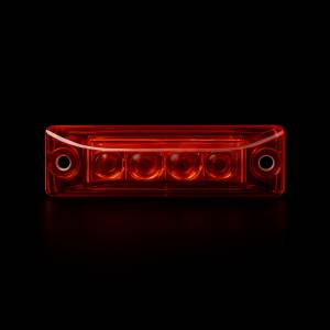 GENERICA - GENERICA-PPN0797-R-PLAFON 4 LEDS ROJO RECTANGULAR SERIE 19 12V - Image 3
