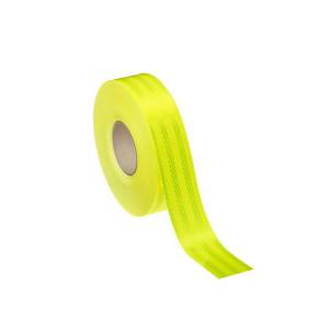 3M - CAX0136 - BARRICADA 3M 2" AMARILLO LIMON FLUORESCENTE DIAMANTE CAJA CON 1800"