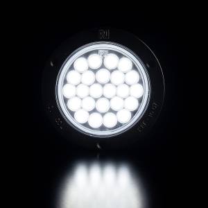 ATM - ATM - 1007BN - PLAFON ATM 24 LEDS BLANCO REDONDO 4" BISEL PLASTICO NEGRO 12-24V - Image 2