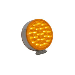 ATM - ATM - 1008 - LUZ DIRECCIONAL 48 LEDS AMBAR/ROJO 11.7 X 4.2 X 10.7 CENTIMETROS ABS CROMADA 12V / 24V - Image 2