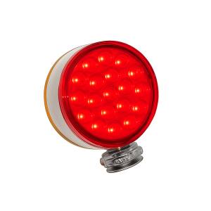 ATM - ATM - 1009 - LUZ DIRECCIONAL 38 LEDS AMBAR/ROJO 9 X 4 X 7.8 CENTIMETROS CON SOPORTE ABS CROMADA 12V - Image 2