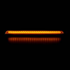 ATM - ATM - 1025AH - PLAFON BARRA ATM 51 LEDS AMBAR 17 1/4" X 1" X 3/4" HALO BISEL CROMADO 12-24V - Image 2