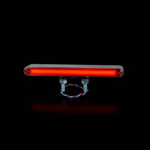 ATM - ATM - 1029H - PLAFON BARRA ATM 42 LEDS AMBAR/ROJO HALO 9 1/4" X 2" X 1" BISEL PLASTICO CROMADO 12-24V - Image 4