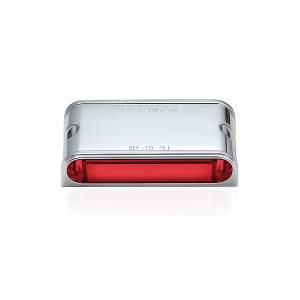 ATM - ATM - 1033LHPC - PLAFON BARRA ATM 12 LEDS AMBAR/ROJO 3 1/2" X 2 1/4" X 2 1/4" BISEL CROMADO 12-24V - Image 2