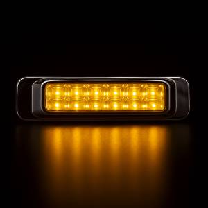 ATM - ATM - 1035A - PLAFON LATERAL 12 LEDS AMBAR 14,3 X 4,1 X 16 ARO ABS CROMADO - Image 3