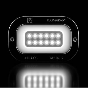 ATM - ATM - 1042 - PLAFON ATM 36 LEDS BLANCO RECTANGULAR 5 1/4" 3 1/4" BISEL ACERO CROMADO 12-24V - Image 3