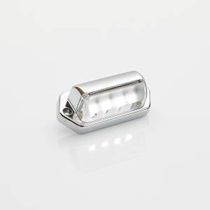 ATM - ATM - 1045 - PLAFON PLACA 4 LEDS 1 X 3.1 X 2.5 CM CON SOPORTE ABS PLASTICO CROMADO - Image 2