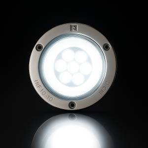 ATM - ATM - 1046 - PLAFON STOP 19 LEDS BLANCO HALO 3" X 8 CENTIMETROS ARO ACERO INOXIDABLE - Image 2