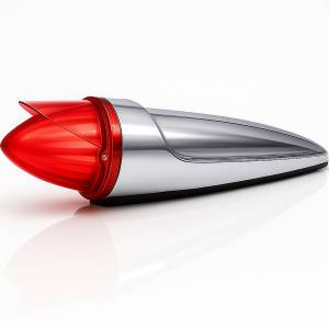 ATM - 1055CPHRVR - LAMPARA CABINA MISIL CAPOTA HALO 41.2 X 8.9 CM 24V ROJO VISERA ROJO