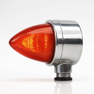 ATM - 1055SR - SEMAFORO GRANDE SENCILLO LED 14.7 X 10.5 X 9 CM 24V ROJO