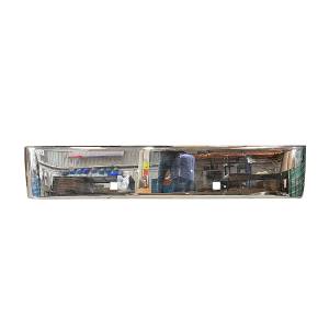 GENERICA-DRAN7548C-DEFENSA RECTANGULAR C/PELD 19" 3/16" C/FAROS CUADRADOS