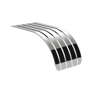 UNITED PACIFIC - 11036 - MEDIO DEFENSOR-SERIE SR DE ACERO INOXIDABLE 430 DE 60" (16GA) (PAR)