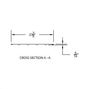 UNITED PACIFIC - UNITED PACIFIC - 11036 - MEDIO DEFENSOR-SERIE SR DE ACERO INOXIDABLE 430 DE 60" (16GA) (PAR) - Image 3