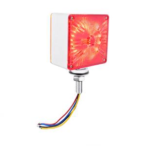 UNITED PACIFIC - UNITED PACIFIC - 36106 - DIRECCIONAL UNITED PACIFIC 1 PATA DE 48 LEDS CUADRADA 3" AMBAR ROJO 12V - Image 3