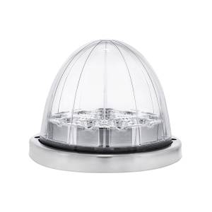 UNITED PACIFIC - UNITED PACIFIC - 35975 - LUZ REPUESTO DE ZEPELIN WATERMELON UNITED PACIFIC 17 LEDS AMBAR/VERDE MICA CLARA CON BISEL 12V - Image 9