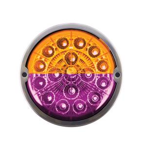 UNITED PACIFIC - UNITED PACIFIC - 35976 - LUZ REPUESTO DE ZEPELIN WATERMELON UNITED PACIFIC 17 LEDS AMBAR/PURPURA MICA CLARA CON BISEL 12V DES - Image 5