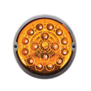 UNITED PACIFIC - UNITED PACIFIC - 35976 - LUZ REPUESTO DE ZEPELIN WATERMELON UNITED PACIFIC 17 LEDS AMBAR/PURPURA MICA CLARA CON BISEL 12V DES - Image 6