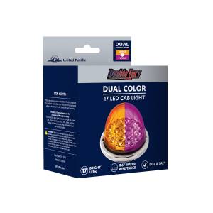 UNITED PACIFIC - UNITED PACIFIC - 35976 - LUZ REPUESTO DE ZEPELIN WATERMELON UNITED PACIFIC 17 LEDS AMBAR/PURPURA MICA CLARA CON BISEL 12V DES - Image 10