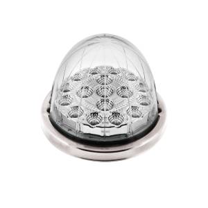 UNITED PACIFIC - UNITED PACIFIC - 35977 - LUZ REPUESTO DE ZEPELIN WATERMELON UNITED PACIFIC 17 LEDS AMBAR/ROJO MICA CLARA CON BISEL 12V - Image 4