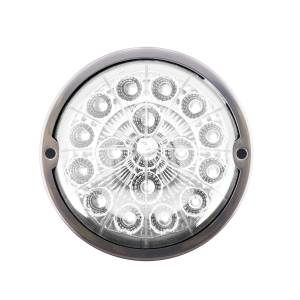 UNITED PACIFIC - UNITED PACIFIC - 35978 - LUZ REPUESTO DE ZEPELIN WATERMELON UNITED PACIFIC 17 LEDS AMBAR/BLANCO MICA CLARA CON BISEL 12V - Image 7