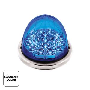 UNITED PACIFIC - UNITED PACIFIC - 35979 - LUZ REPUESTO DE ZEPELIN WATERMELON UNITED PACIFIC 17 LEDS ROJO/AZUL MICA CLARA CON BISEL 12V - Image 3