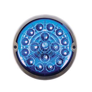 UNITED PACIFIC - UNITED PACIFIC - 35979 - LUZ REPUESTO DE ZEPELIN WATERMELON UNITED PACIFIC 17 LEDS ROJO/AZUL MICA CLARA CON BISEL 12V - Image 7