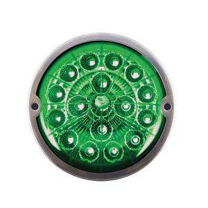UNITED PACIFIC - UNITED PACIFIC - 35980 - LUZ REPUESTO DE ZEPELIN WATERMELON UNITED PACIFIC 17 LEDS ROJO/VERDE MICA CLARA CON BISEL 12V - Image 7