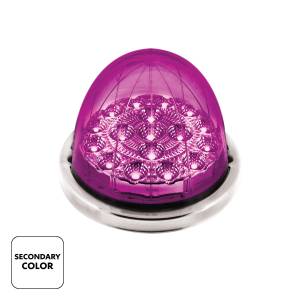 UNITED PACIFIC - UNITED PACIFIC - 35981 - LUZ REPUESTO DE ZEPELIN WATERMELON UNITED PACIFIC 17 LEDS ROJO/PURPURA MICA CLARA CON BISEL 12V - Image 3