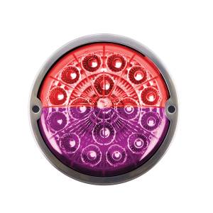 UNITED PACIFIC - UNITED PACIFIC - 35981 - LUZ REPUESTO DE ZEPELIN WATERMELON UNITED PACIFIC 17 LEDS ROJO/PURPURA MICA CLARA CON BISEL 12V - Image 5