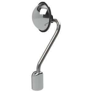 ATM - CEX0403-R - BRAZO Y ESPEJO CONVEXO ELIPTICO PARA COFRE LADO PASAJERO ACERO INOXIDABLE