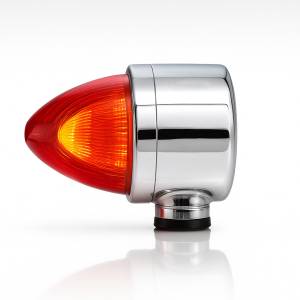 ATM - 1058SR - SEMAFORO MEDIANO SENCILLO LED 10.7 X 8.8 X 7.6 CM 24V ROJO