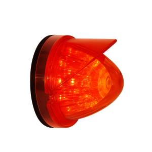 ATM - 1060CRVR - LAMPARA LATERAL MISIL 7.2 X 8.9 CM 24V ROJO VISERA ROJO