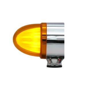 ATM - 1060SHA - SEMAFORO CORTO SENCILLO TIPO MISIL HALO 11.5 X 10.5 X 9 CM 24V AMBAR