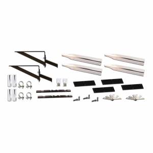 TRUX - TFEN-FKIT - KIT DE MONTAJE DE GUARDABARROS DE MEDIA ALTURA, SOPORTES DE GUARDABARROS AJUSTABLES CALIBRE 14
