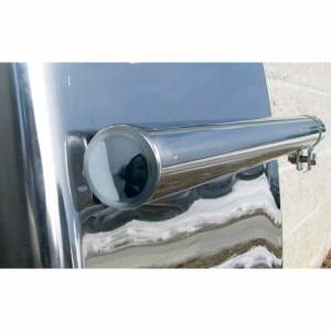 TRUX - TRUX - TFEN-Q28 - ZOQUETERA TRUX 24″ X 24" CON SOPORTE DE TUBO BAJO ACERO INOXIDABLE CALIBRE 18 - Image 2