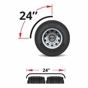 TRUX - TRUX - TFEN-Q28 - ZOQUETERA TRUX 24″ X 24" CON SOPORTE DE TUBO BAJO ACERO INOXIDABLE CALIBRE 18 - Image 3