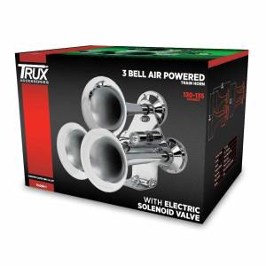 TRUX - TRUX - THORN-1 - BOCINA DE TREN ZINC CROMADA DE 130-135 db - Image 4