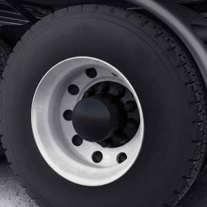 TRUX - TRUX - THUB-RP33B - KIT DE CUBIERTA TRASERO DE PLASTICO ABS NEGRO CROMADA CON TAPA CENTRAL EXTRAÑABLE Y CUBIERTAS - Image 2