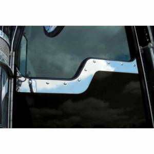 TRUX - TK-1407 - BISEL TRUX PARA PUERTA ANGOSTO KENWOTRH T370/T600/T800/T660 ACERO INOXIDABLE PAR